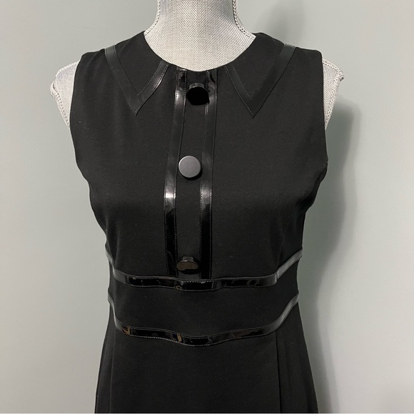 MICHAEL MICHAEL KORS womens size 6 Cocktail Dress Wednesday Addams wedding guest - Picture 3 of 10